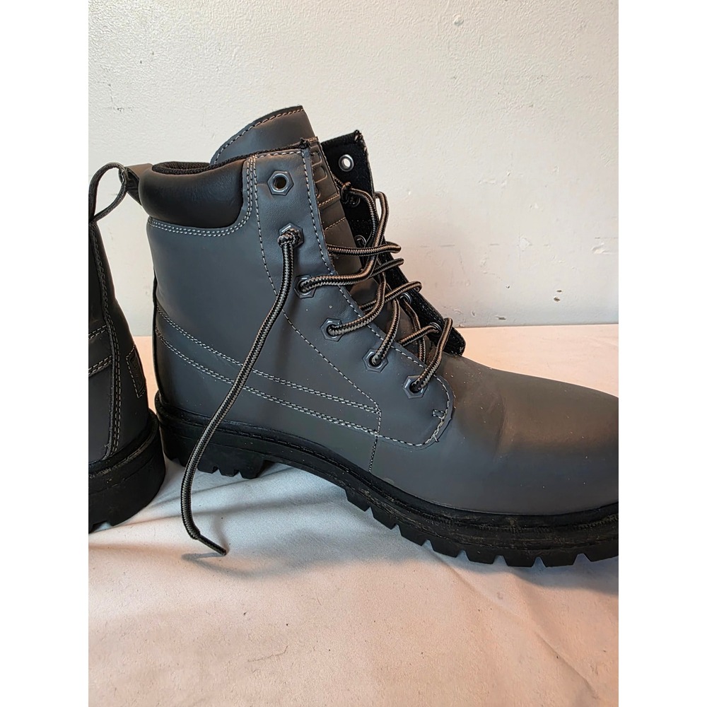 Fila Edgewater 12 Mens Boots Dark Gray Lace Up Ankle Lug Sole 1SH40061-051 US 10 - Picture 12 of 15
